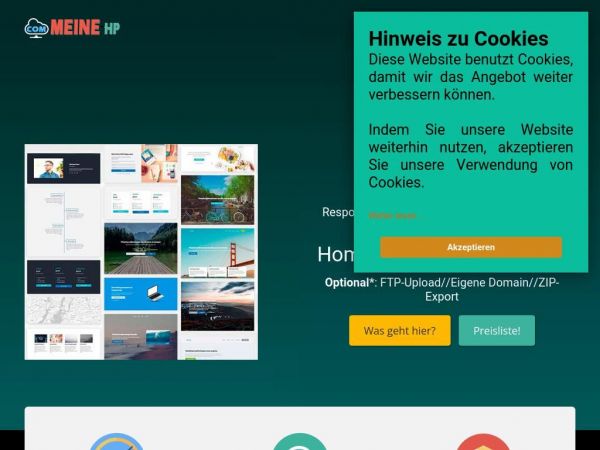 Kostenlose Homepage ohne Werbung