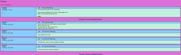 Gratis Mini Forum